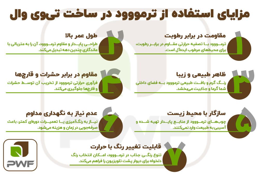 ترمووال پشت تلویزیون
